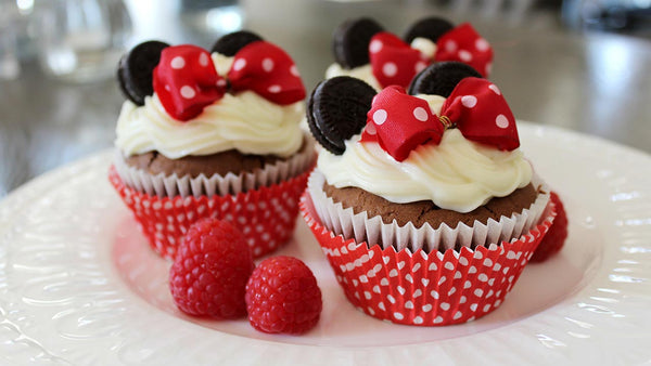 Minnie Mouse Cupcakes Rezept