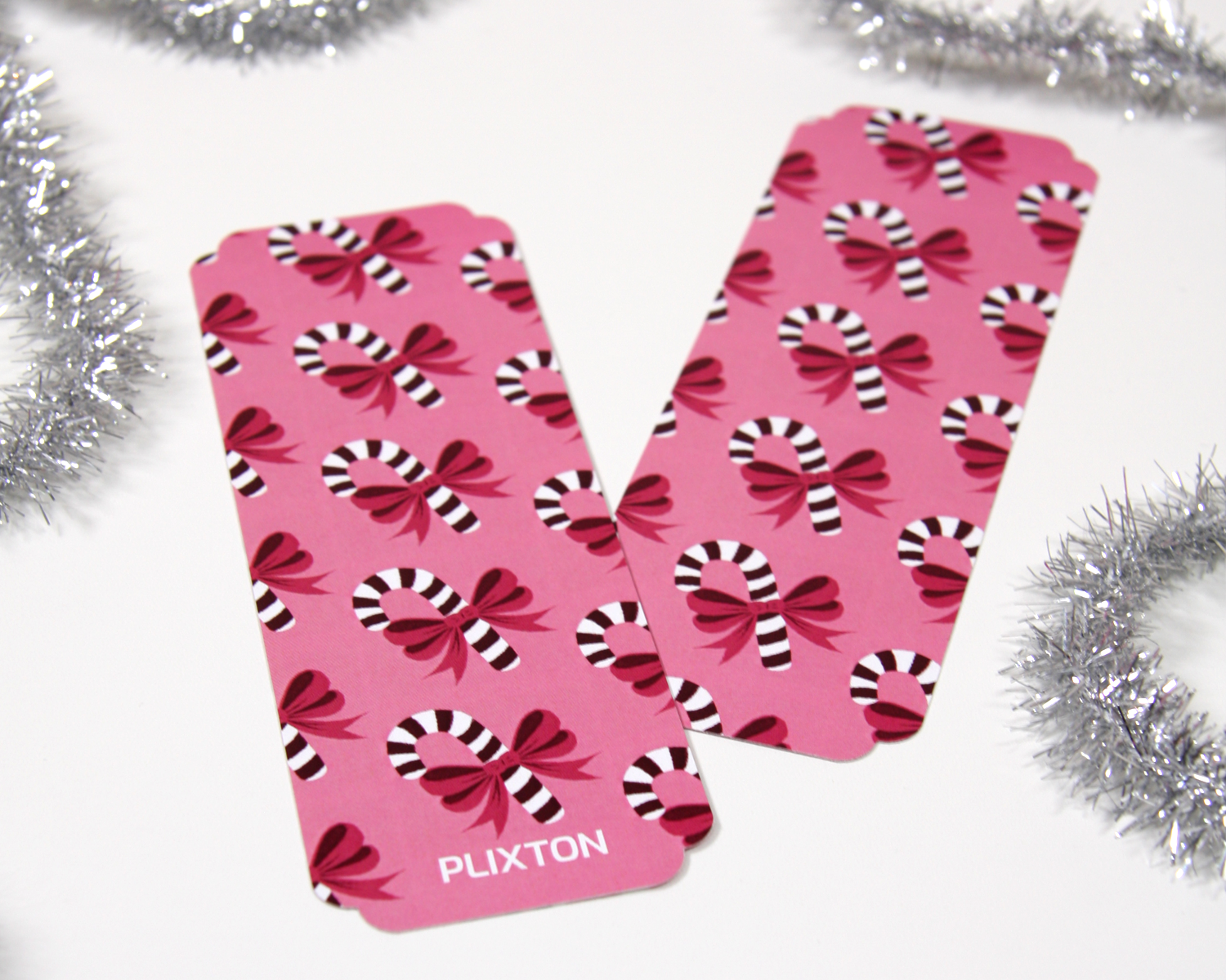 Candy Cane Bookmarks