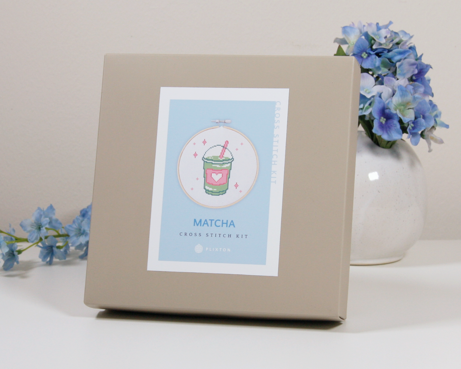 Matcha Kreuzstich-Set