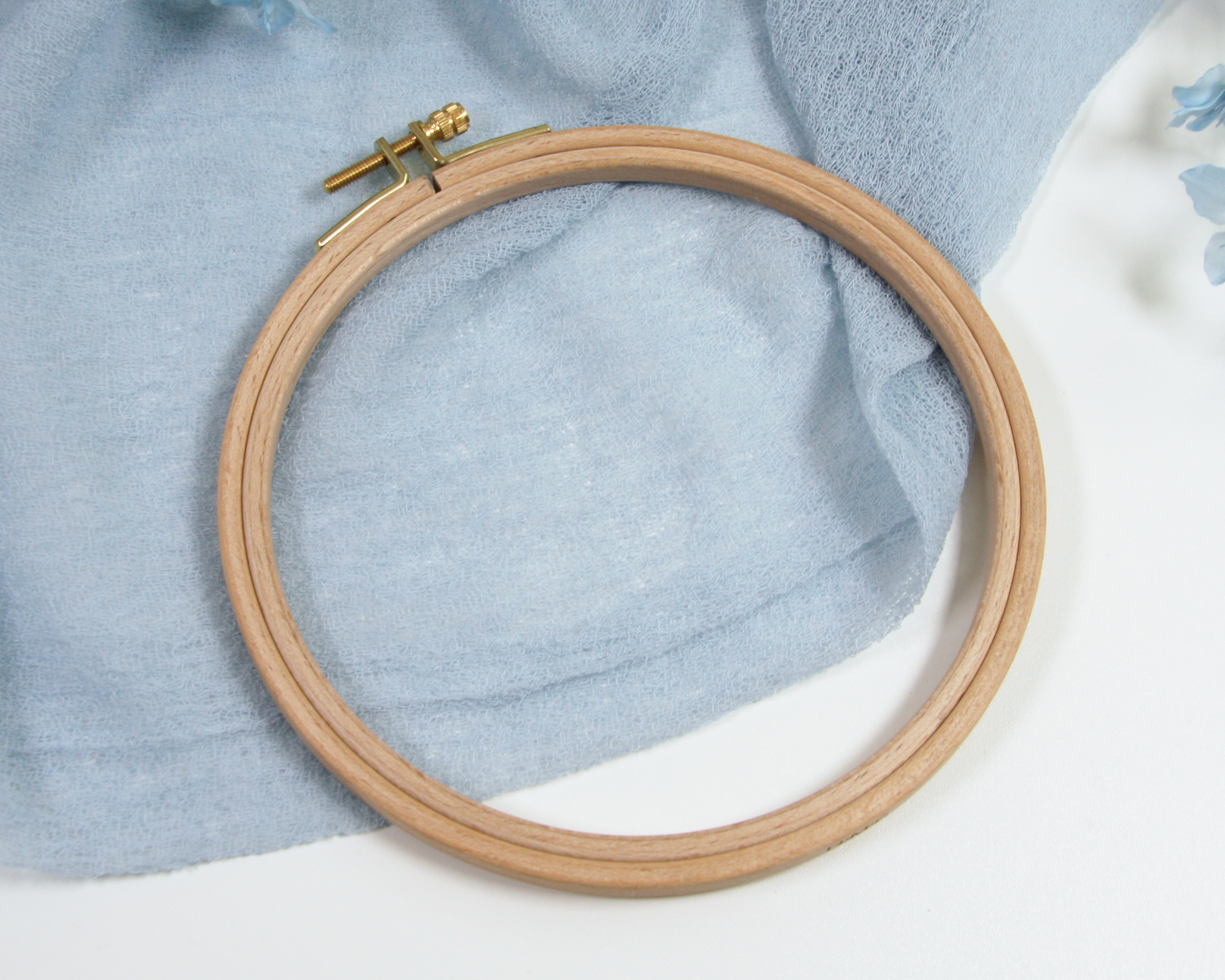 DMC Stickring aus Buchenholz 15cm