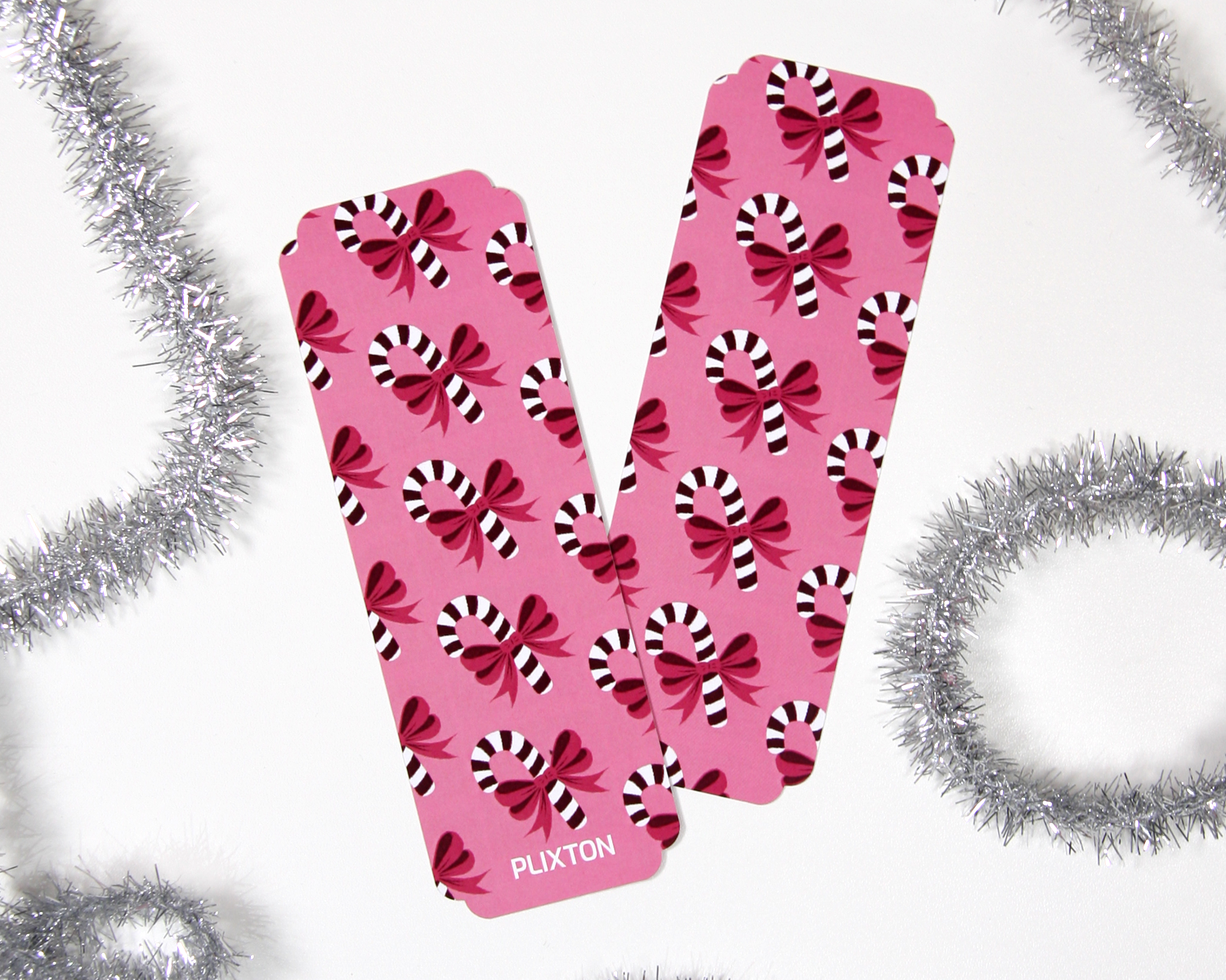 Candy Cane Bookmarks