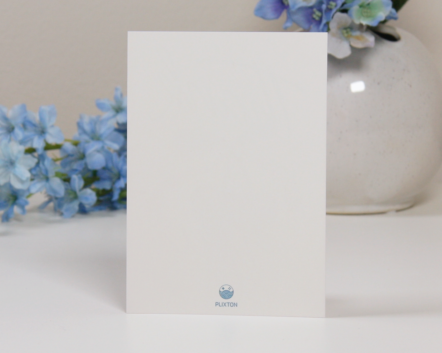 Kirsche und Schleife - Dankeskarte "Thank you" mit Prägung