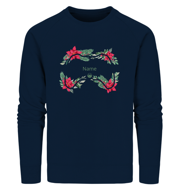 Floral Christmas Unisex Sweatshirt